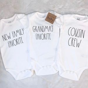 Rae Dunn onesies